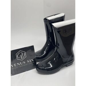 Ugg Kid's Raana Rain Boots - Black 2M Big Kids